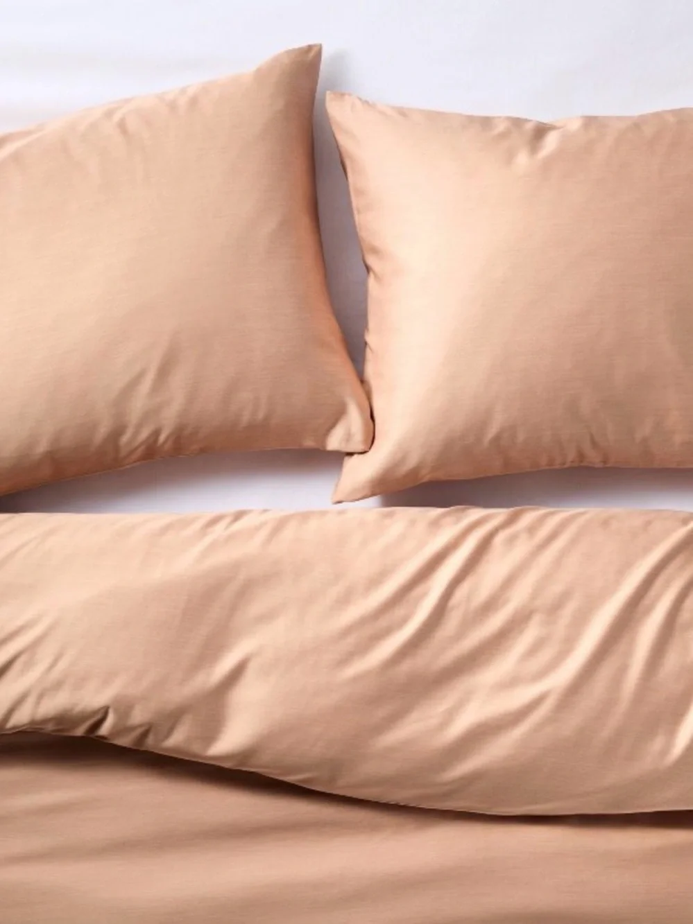 Casaluna King Rayon from Bamboo Duvet Cover Set Light Adobe Clay NWOTi